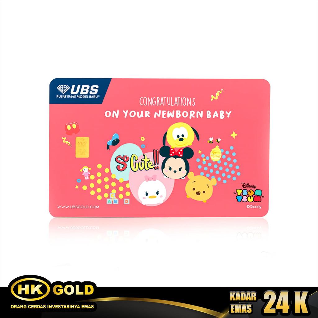 Logam Mulia 24K   0.100 Gram UBS TSUM TSUM