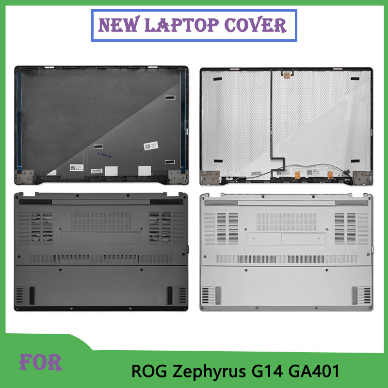 14.0 In For ROG Zephyrus G14 GA401 New Replacement Shell Laptop LCD Back Cover Bottom Base Case