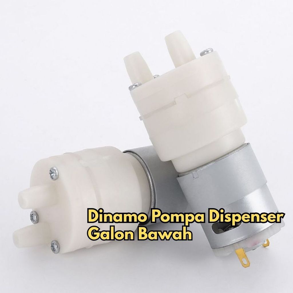 Dinamo Pompa Dispenser Universal DC Pump Elektrik 12V Water Galon BR314 Galon Bawah Motor Air Pumpin