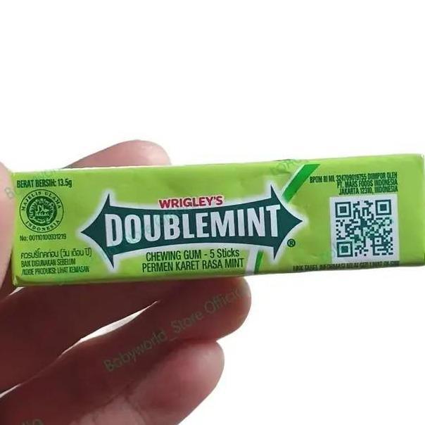 Wrigley's Doublemint Permen Karet Rasa Mint