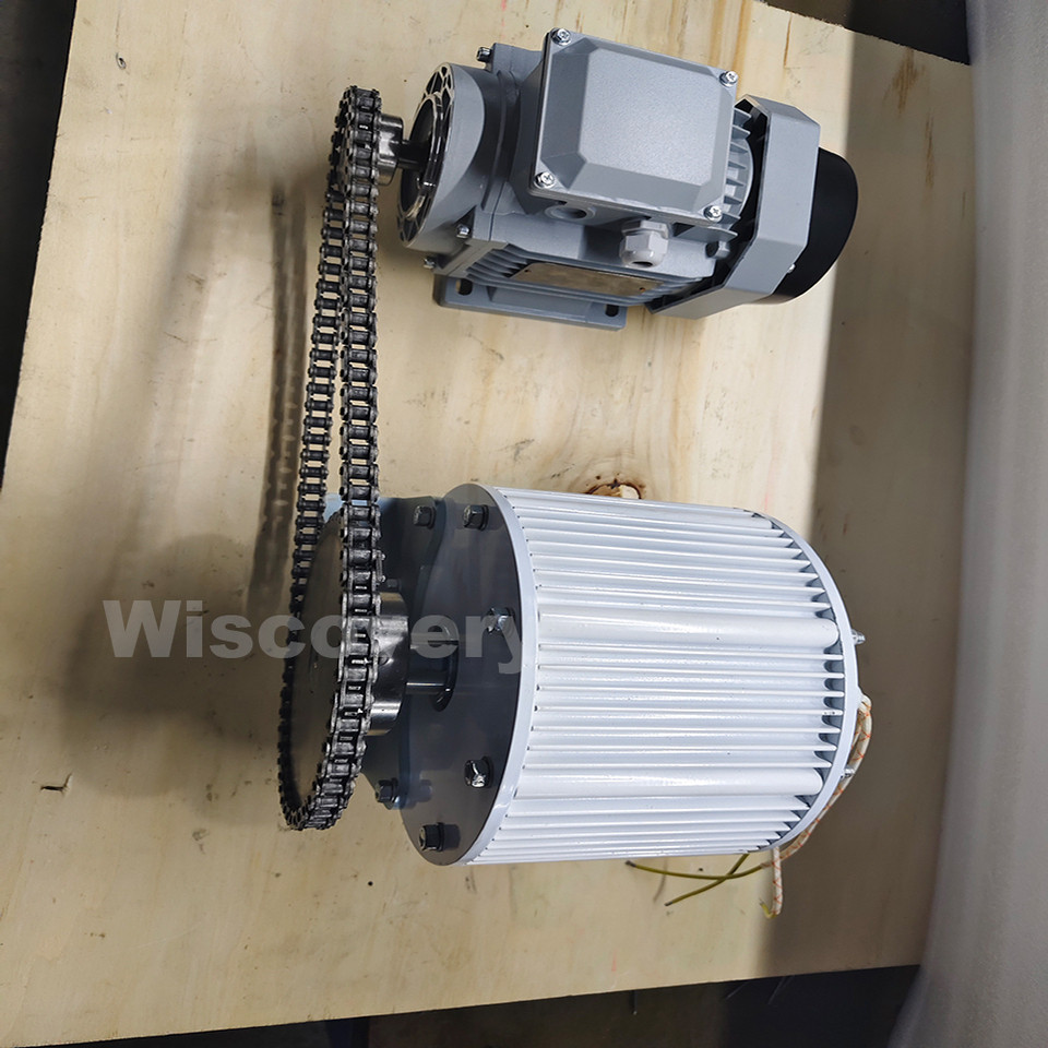 10KW 20KW 500RPM Permanent Magnet Wind Turbine Generator 48V 96V 120V 220V Low RPM Free Generator Al