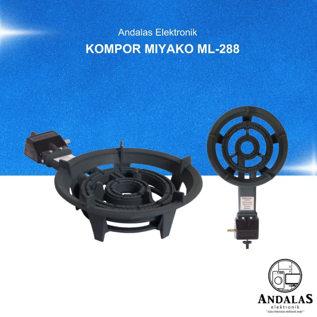 KOMPOR MAWAR MIYAKO ML288 ML 288 KOMERSIAL