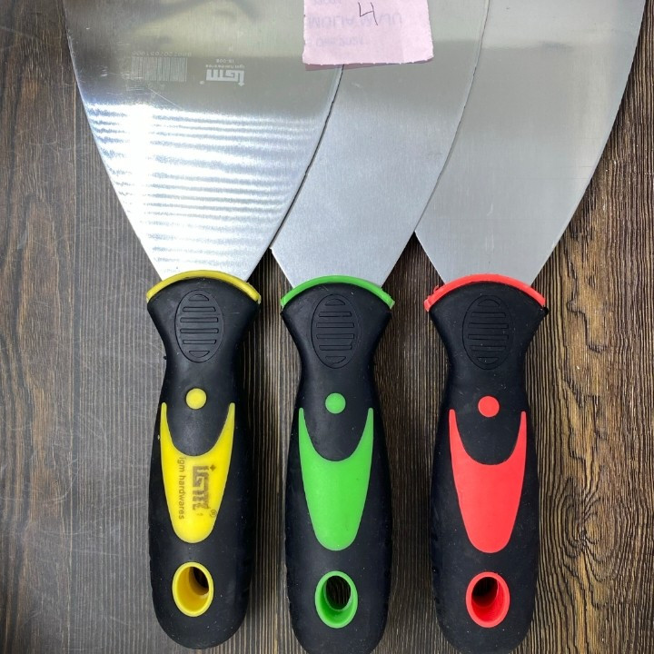 Kape gagang karet scraper skrap scrap kape plat ukuran 2 3 4 inch Murah Bekuaitas stainles
