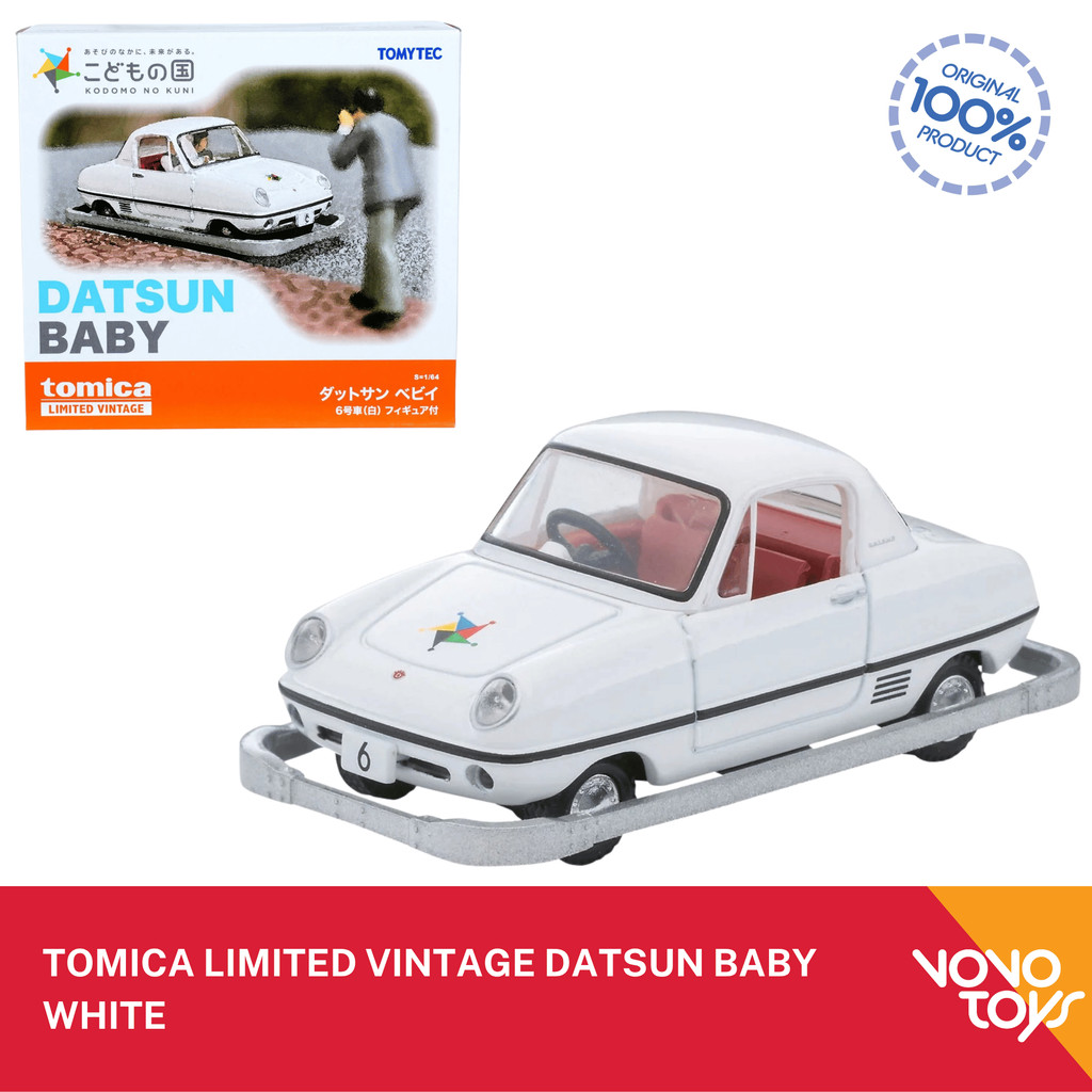 Tomica Limited Vintage Datsun Baby White