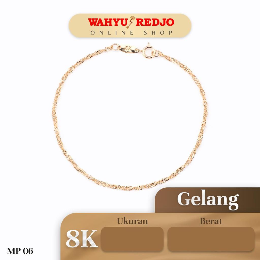 Gelang Emas Rembo Plintir 8K Wahyu Redjo Non Pameran