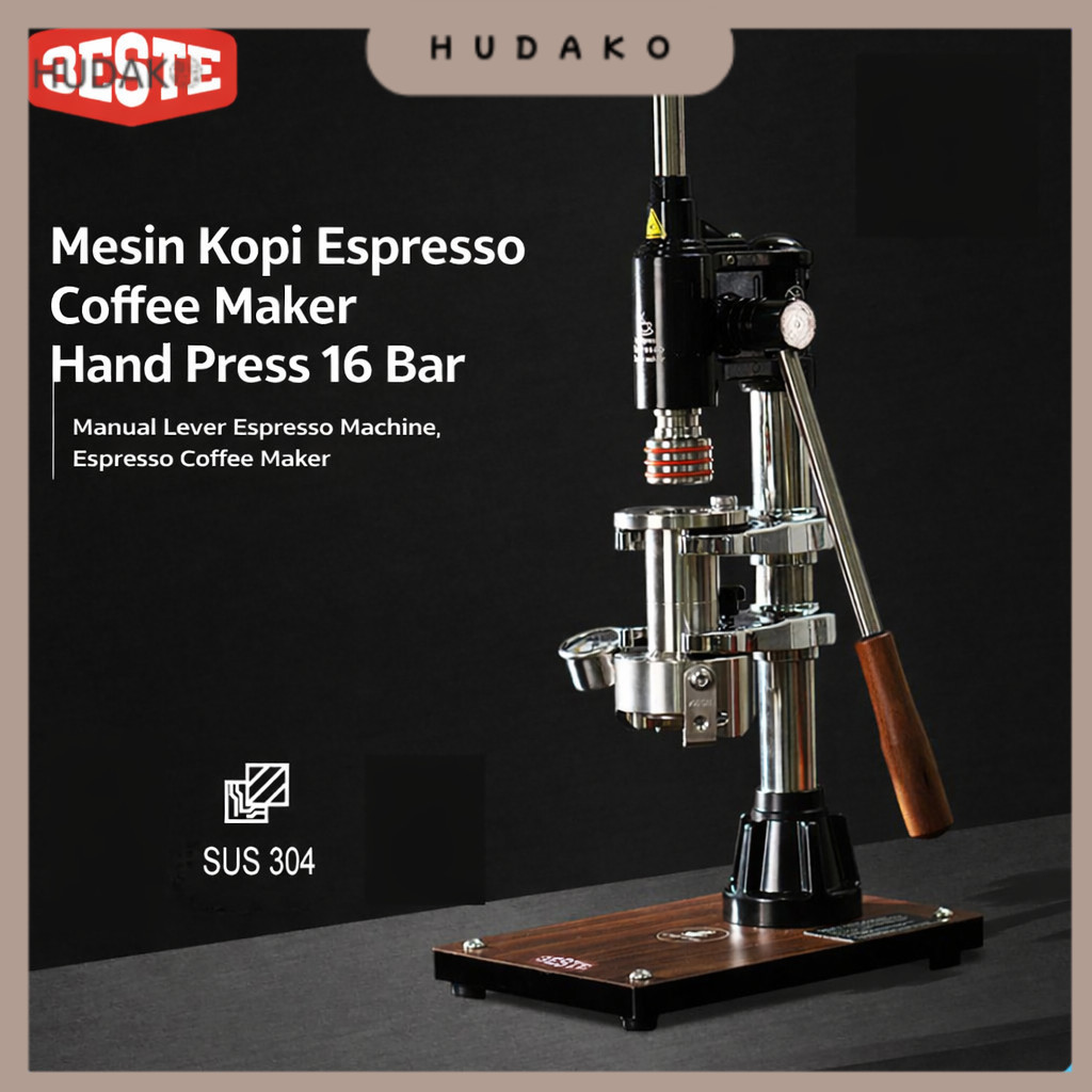 Trieste STARDUST Mesin Kopi Espresso Coffee Maker Hand Press 16 Bar - K001
