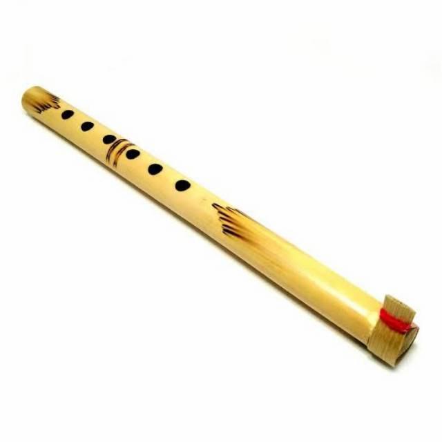 suling Sunda 6 lubang suling bambu alat musik tradisional seruling