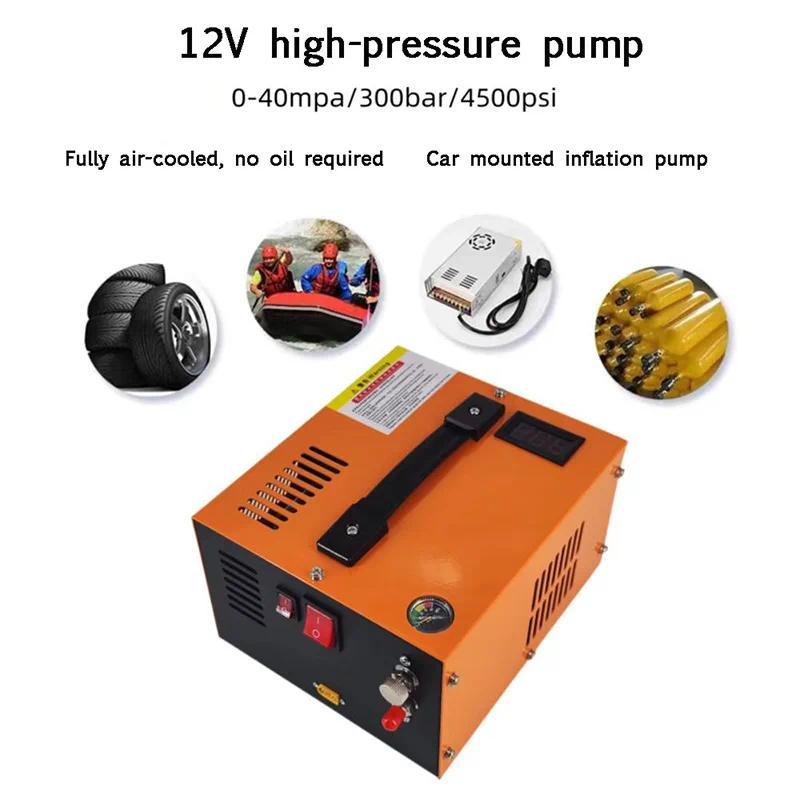 Compressor 300bar Submersible Pump 12v/110v/220v Air Gun Rifle Inflator PCP Air Compressor Pump Elec