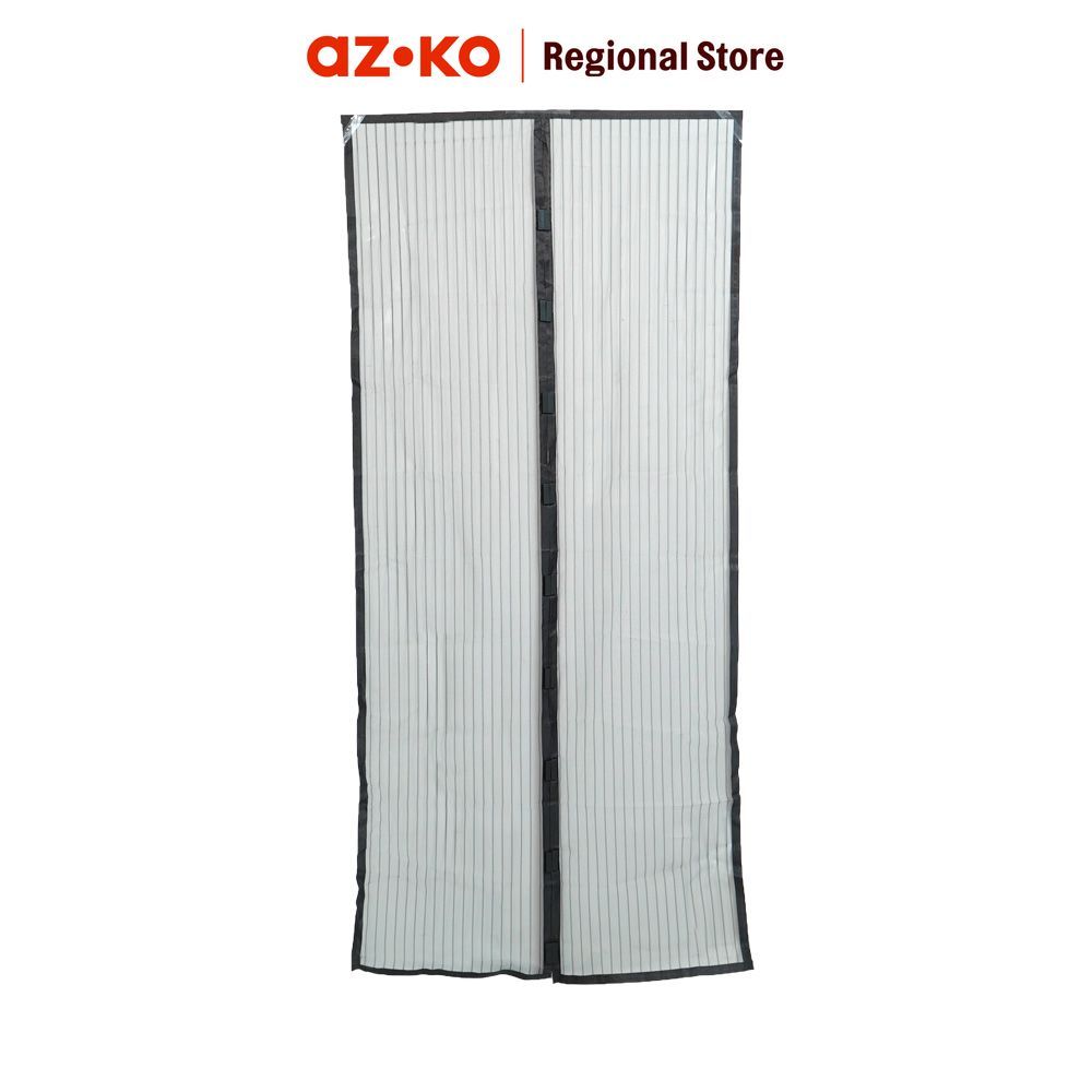 AZKO Krisbow Tirai Pintu Magnet Anti Nyamuk 100x220 cm - Hitam Anti Mosquito Magnetic Door Curtain T