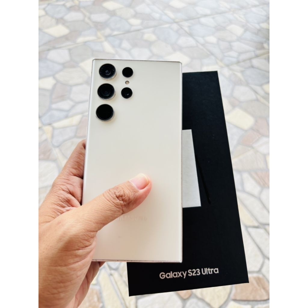 Samsung s23 ultra ram12 256gb dan 512gb hp second bekas garansi Resmi sein Indonesia lengkap siap pa