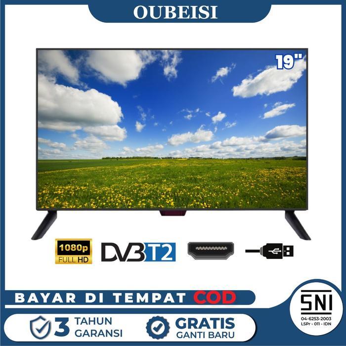 OUBEISI LED Digital TV 21/22 Inch Layar Komputer Gaming Monitor TV LED Digital 22 Inch Televisi FULL