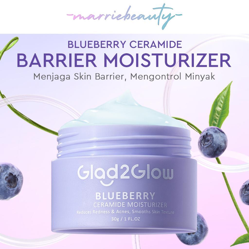 [BPOM] Glad2Glow Blueberry Ceramide Moisturizer 30 gr