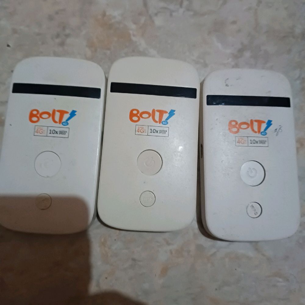 Modem Wifi ZTE BOLT MF90 Belum Unlock (Bahan) borongan 3 unit tanpa tutup dan baterai
