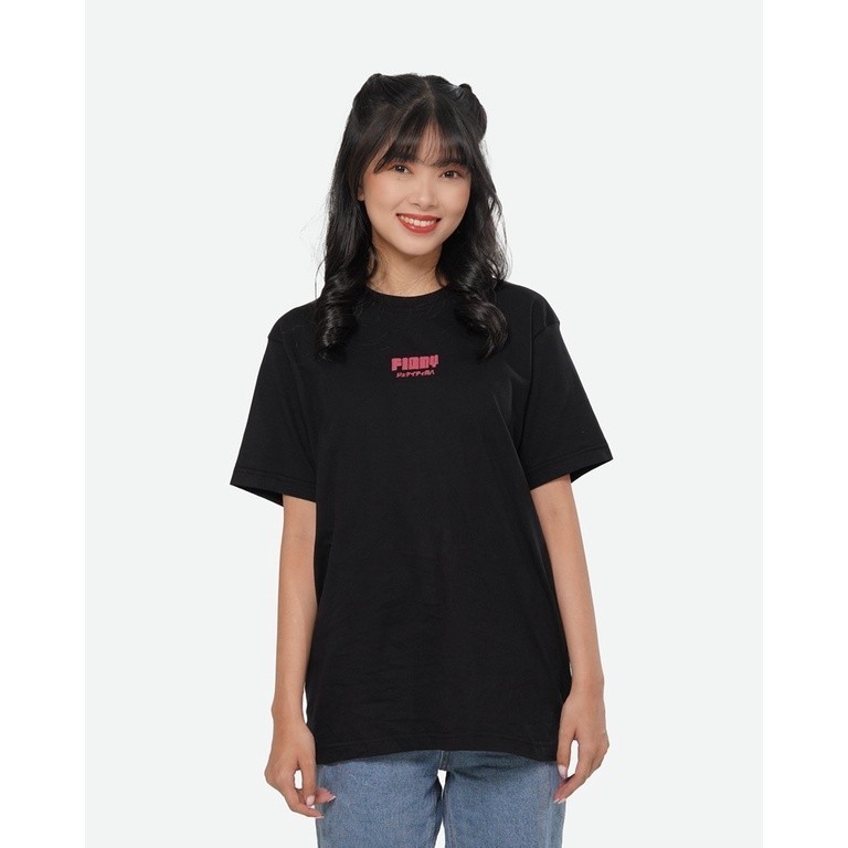 Erigo T-Shirt Basic Series Fiony Jkt48 Black Unisex