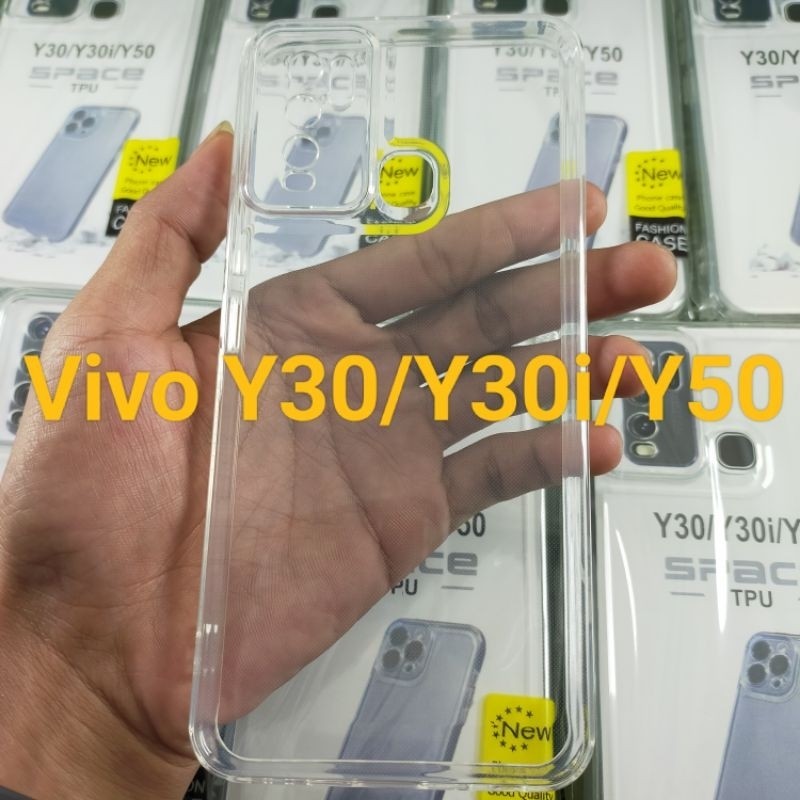 Silikon Soft case bening Space Vivo Y30/Y30i/Y50