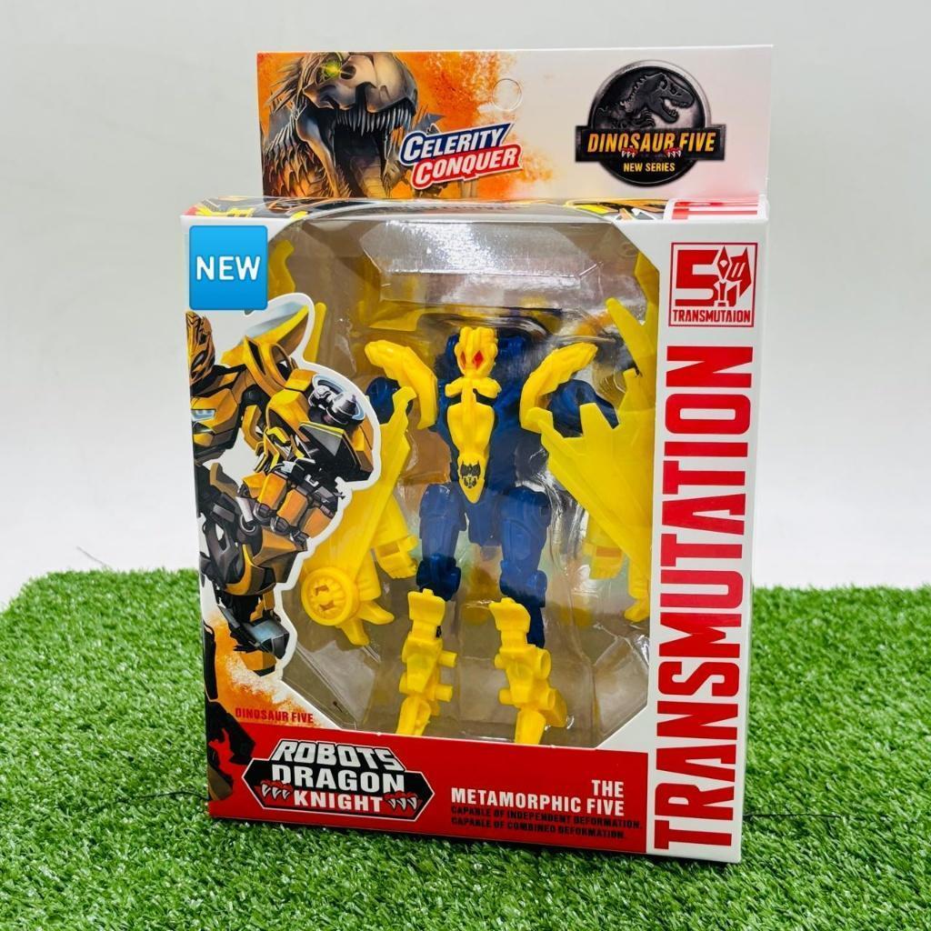 Mainan Anak Robot Transformer Dinosaurus
