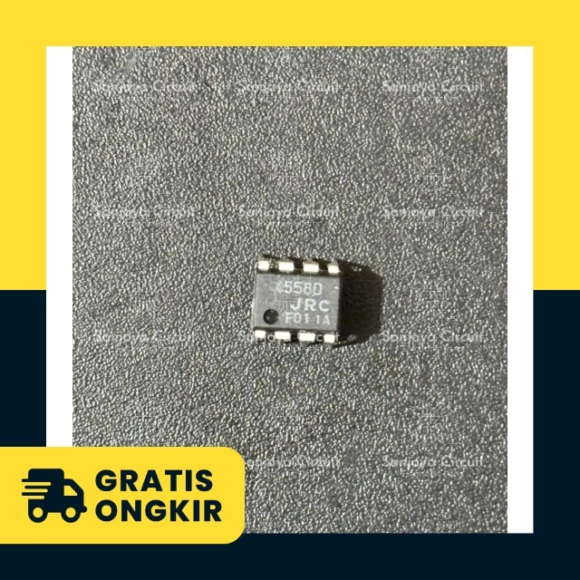 IC JRC4558 / JRC 4558 Amplifier