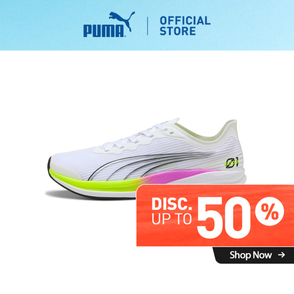 PUMA Sepatu Lari Wanita Redeem Racer Pro Ekiden Glow