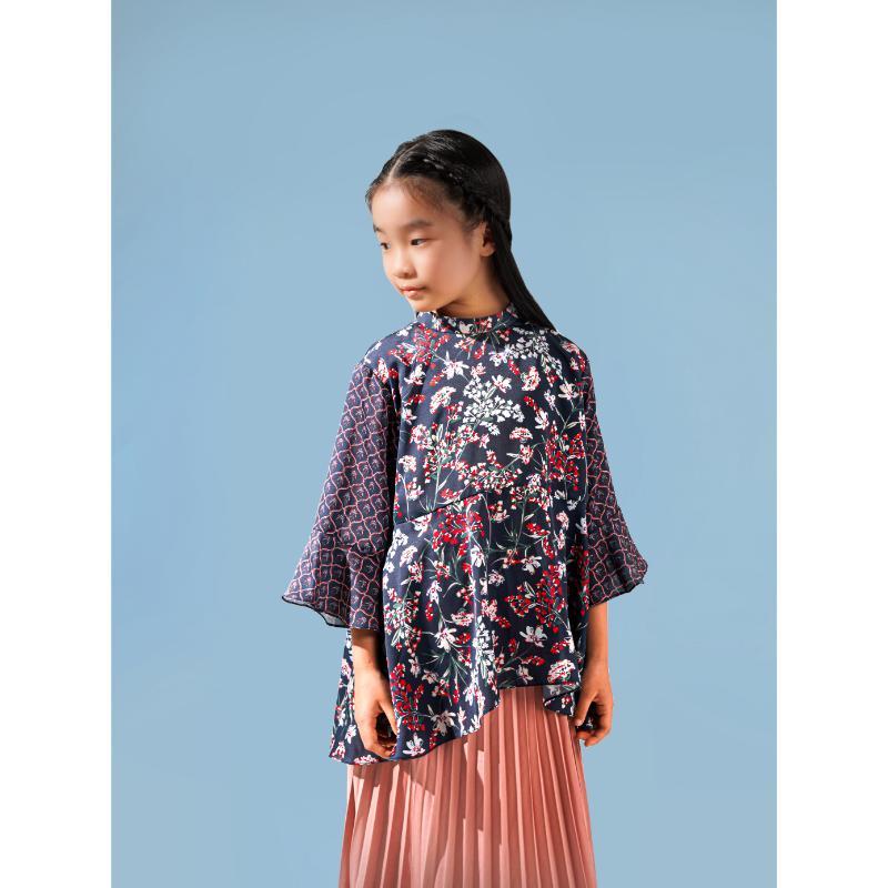 Aleza Platinum Series Kleo Top Kids - Navy