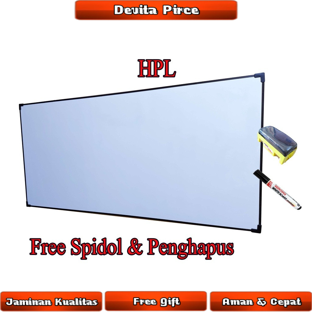 Papan Tulis 60x120 Cm Whiteboard