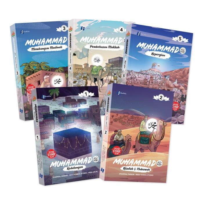 Buku Paket Komik Muhammad Full Set Original