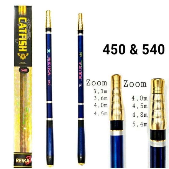￼JORAN TEGEK CARBON CATFISH REIKA ZOOM 450 540 - 540 CM