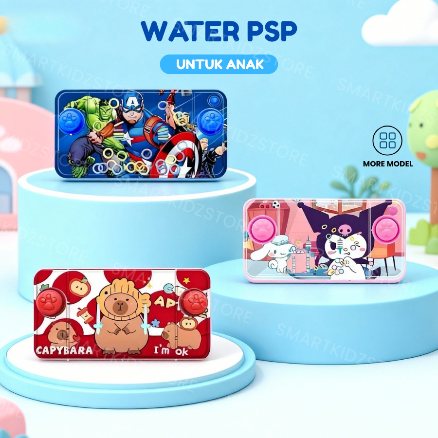 Mainan Anak Game Bot Air Water Game Air Gembot PSP Ring Gembot