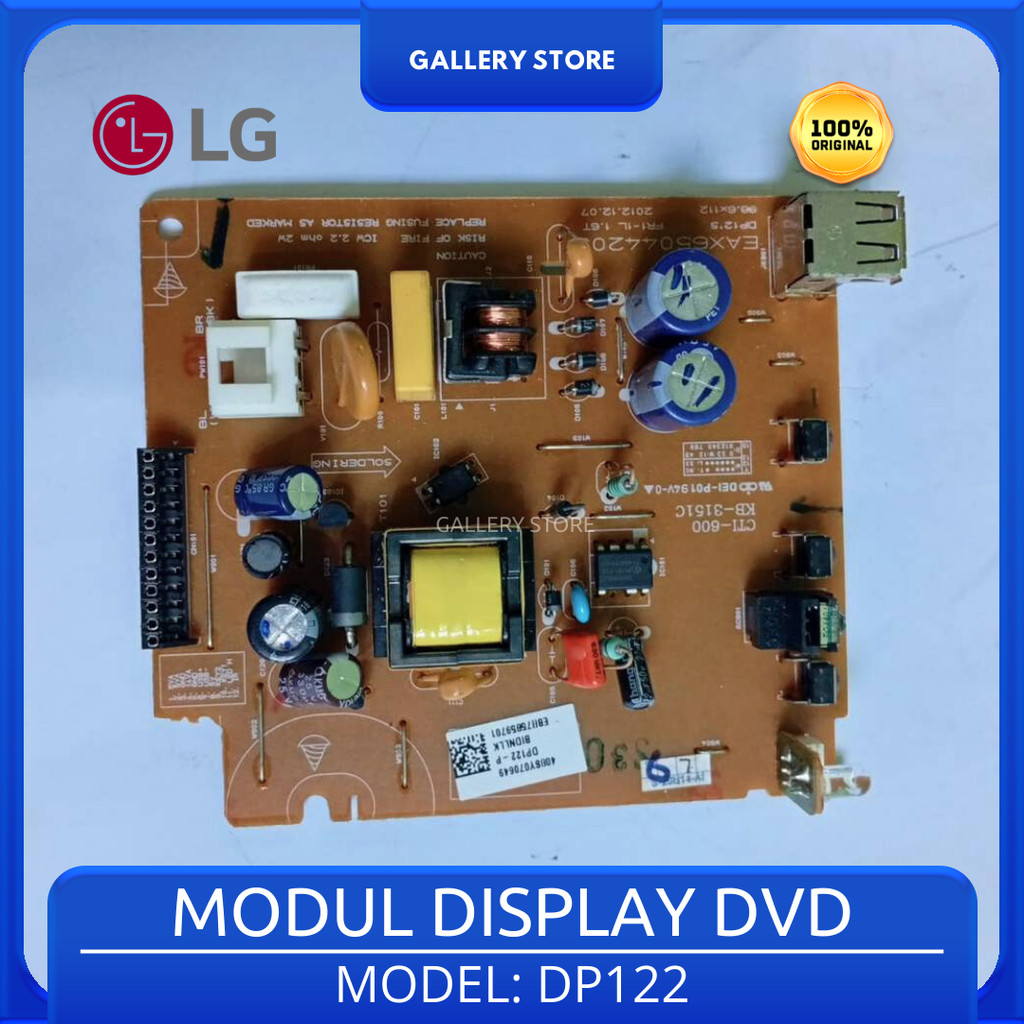 Modul Power Supply DVD LG DP122 EBR75859701