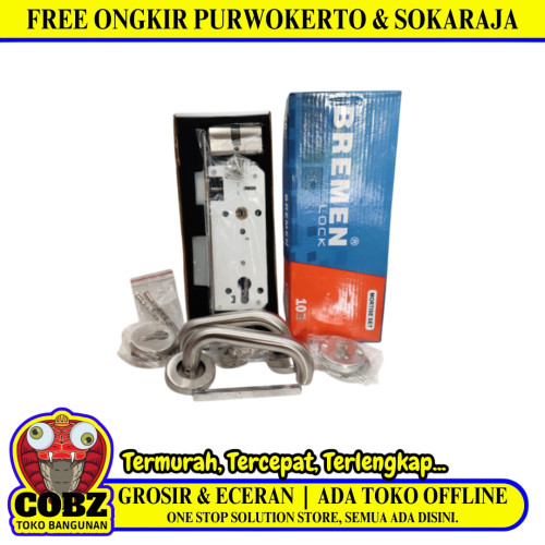 BREMEN Handle Door Lock Tarikan Handle Kunci Pintu Kecil Set