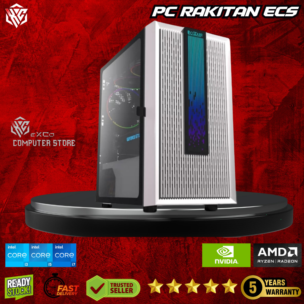 PC AMD RAM 16GB SSD 128GB HDD 1TB VGA 2GB - PC RAKITAN - PC GAMING - SIAP GAMING EDITING