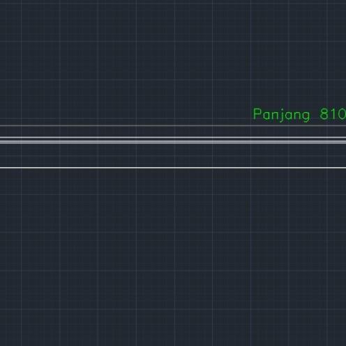 Akrilik Custem bening 5mm