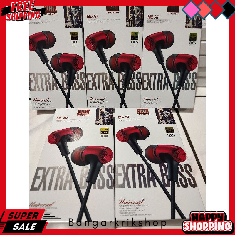 BGK HF I HANDSFREE JBL ME-A7 UNIVERSAL EXTRA BASS ACC