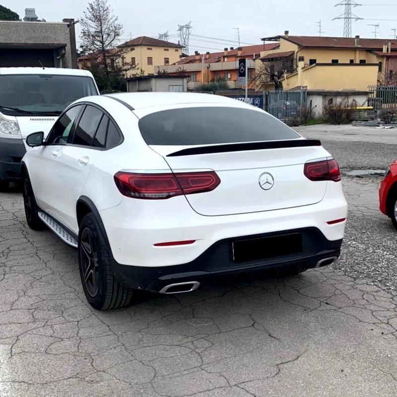 For Mercedes Benz GLC Coupe X253 Spoiler 2016 To 2021 GLC300 GLC250 GLC260 GLC43 Trunk Lid Spoiler W
