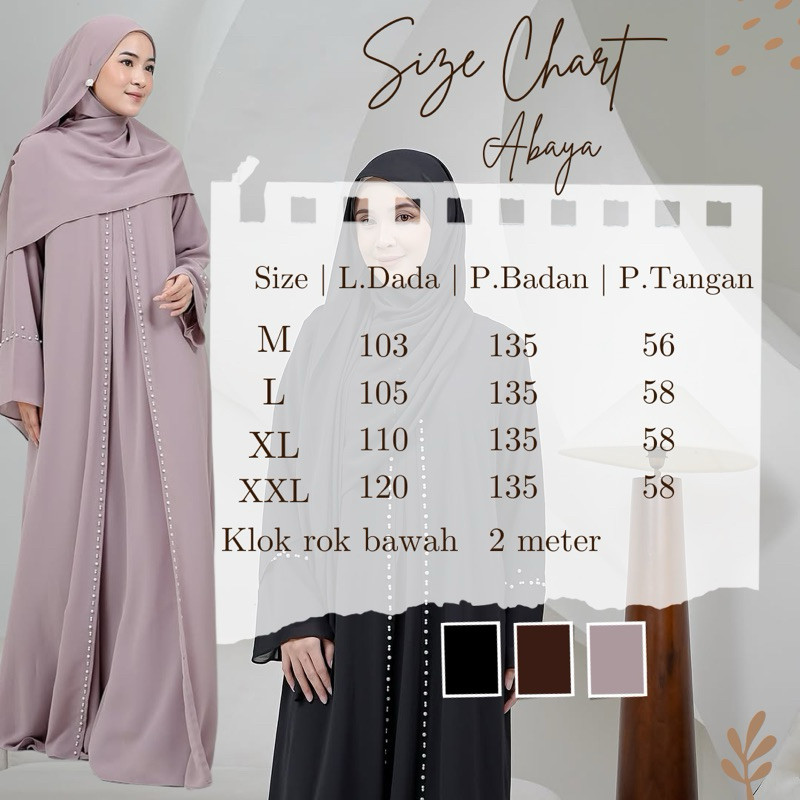 gamis abaya kamila hitam ceruti payet mewah hijab pasmina