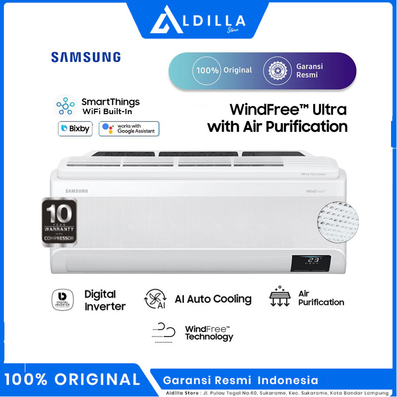 AC SAMSUNG 1 PK INVERTER AR40F09D0AMNSE/SAMSUNG AC 1PK INVERTER NEO ALPHA NEW SERIES