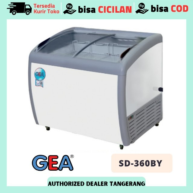 Showcase Pendingin Minuman GEA SD-360BYR Kulkas Pendingin Kapasitas 360 Liter
