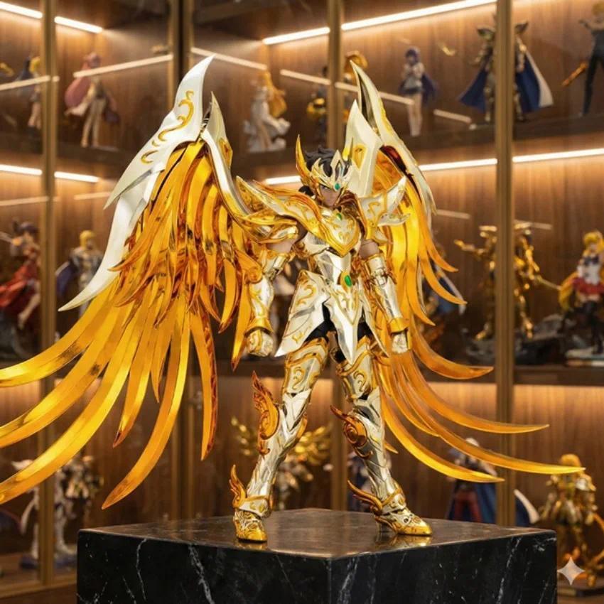 [In Stock] Saint Seiya ToyPoint EX God Sagittarius Aiolos with Object Stand Action Figure Toy Gift