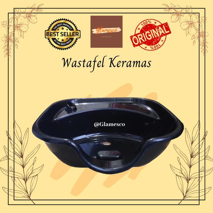 wastafel kursi keramas/bak keramas/washbak keramas portable - Wastafel Kotak