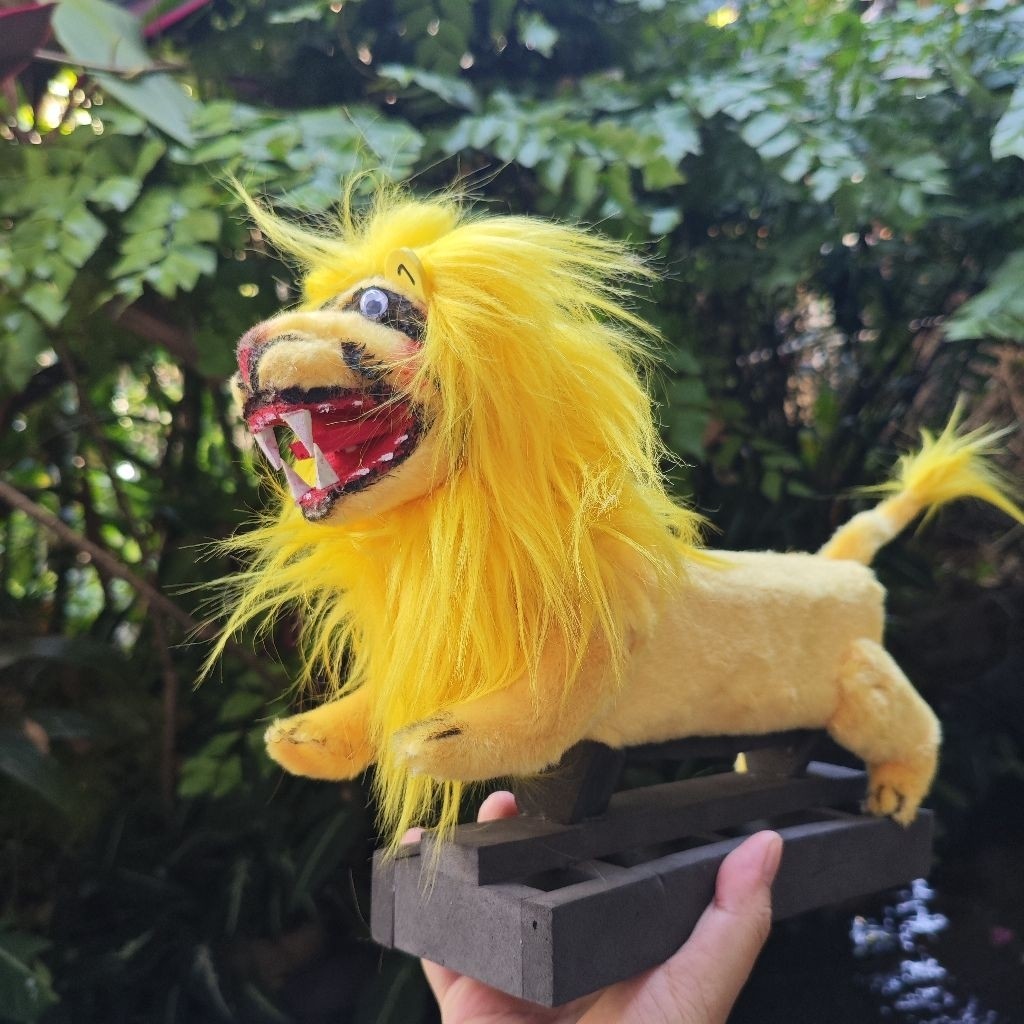 KAYDEN STORE Miniatur Singa Depok Mainan Anak Kesenian Jawa Barat