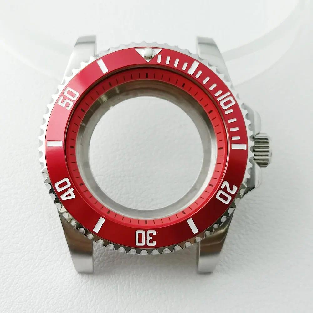 Aksesoris Jam Tangan NH35 405mm, Casing GMT Stainless Steel, Kaca Safir, Cocok Untuk Mesin NH34/NH35