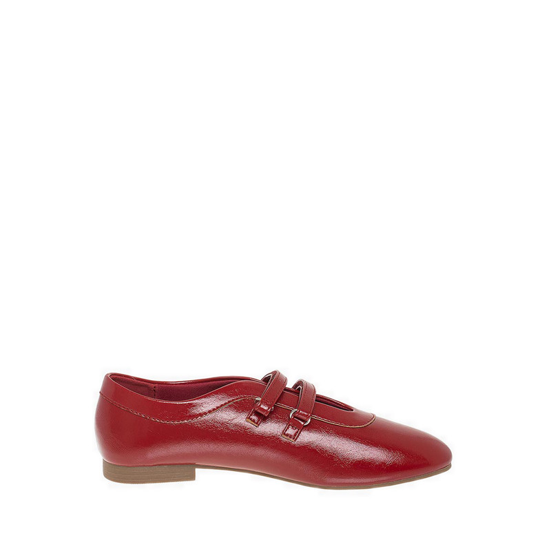 Payless Brash Royalty Womens Zoey Mary Jane Flats - Red_15