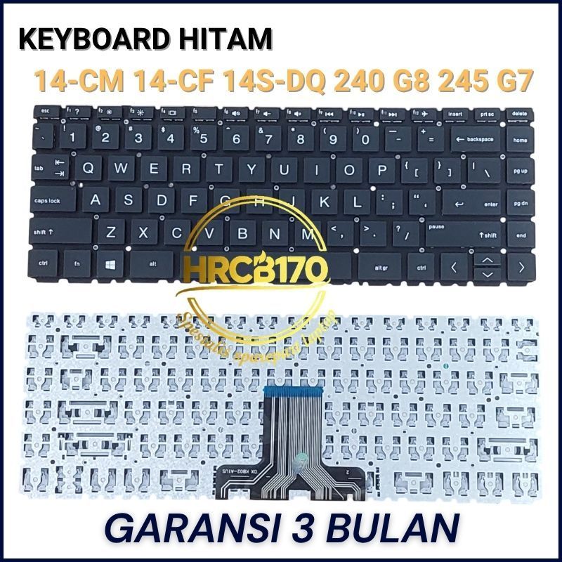 Keyboard Laptop Hp 14-cm0077AU 14-cm0066AU 14-cm0068AU 14 -cm0094au -HRCB
