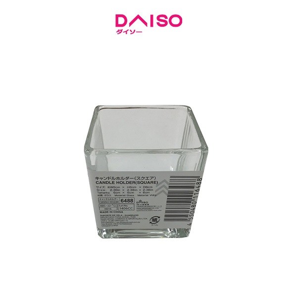 Daiso CANDLE HOLDER(SQUARE)