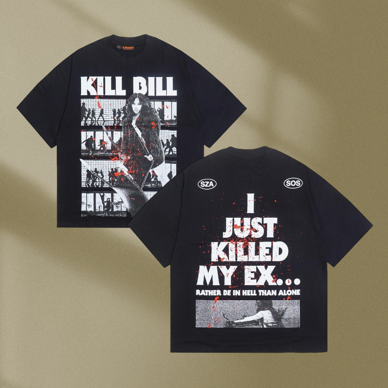 KKONTENER SZA KILL BILL RELAXED FIT TSHIRT BLACK/