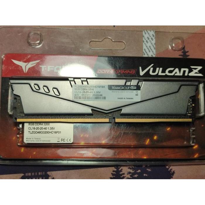 RAM T-Force VULCAN Z DDR4 8GB 3200MHZ PC25600