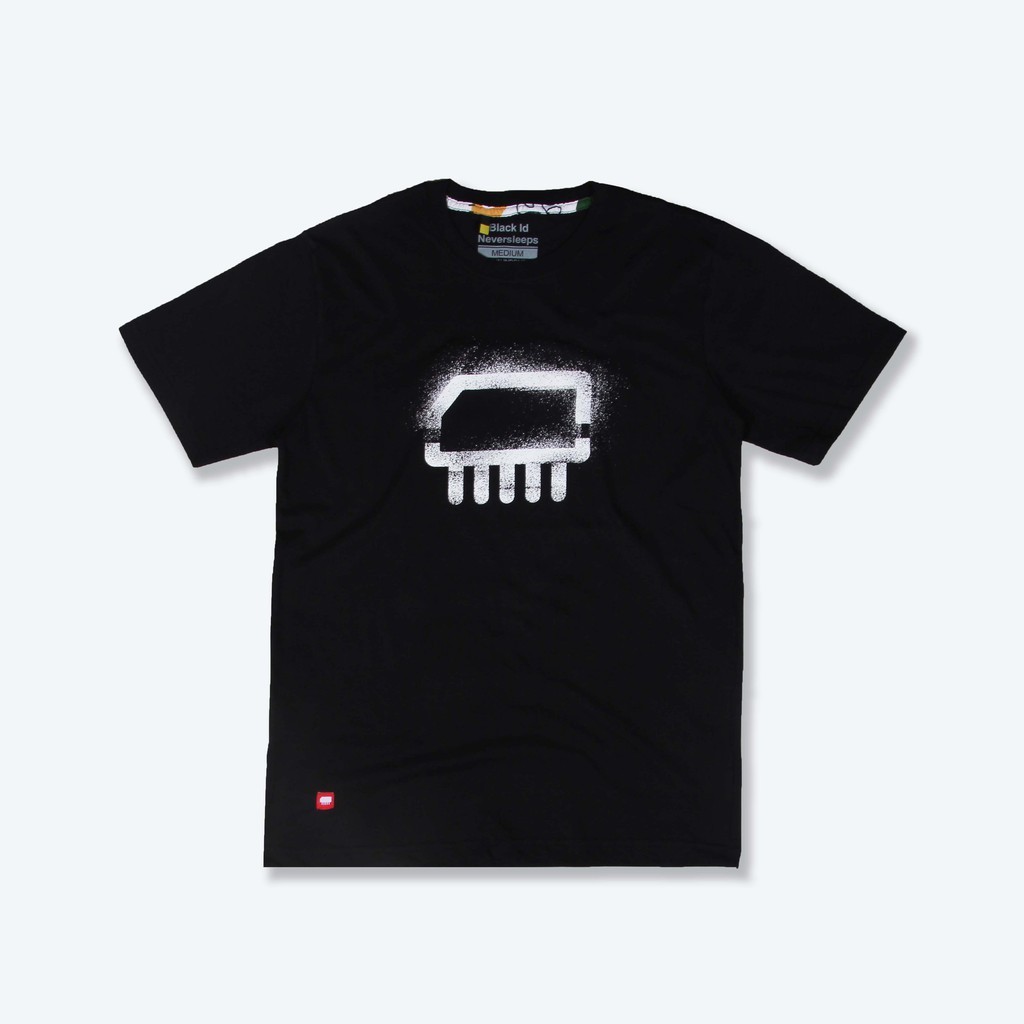 Black ID - T Shirt Black Id Logo Brush