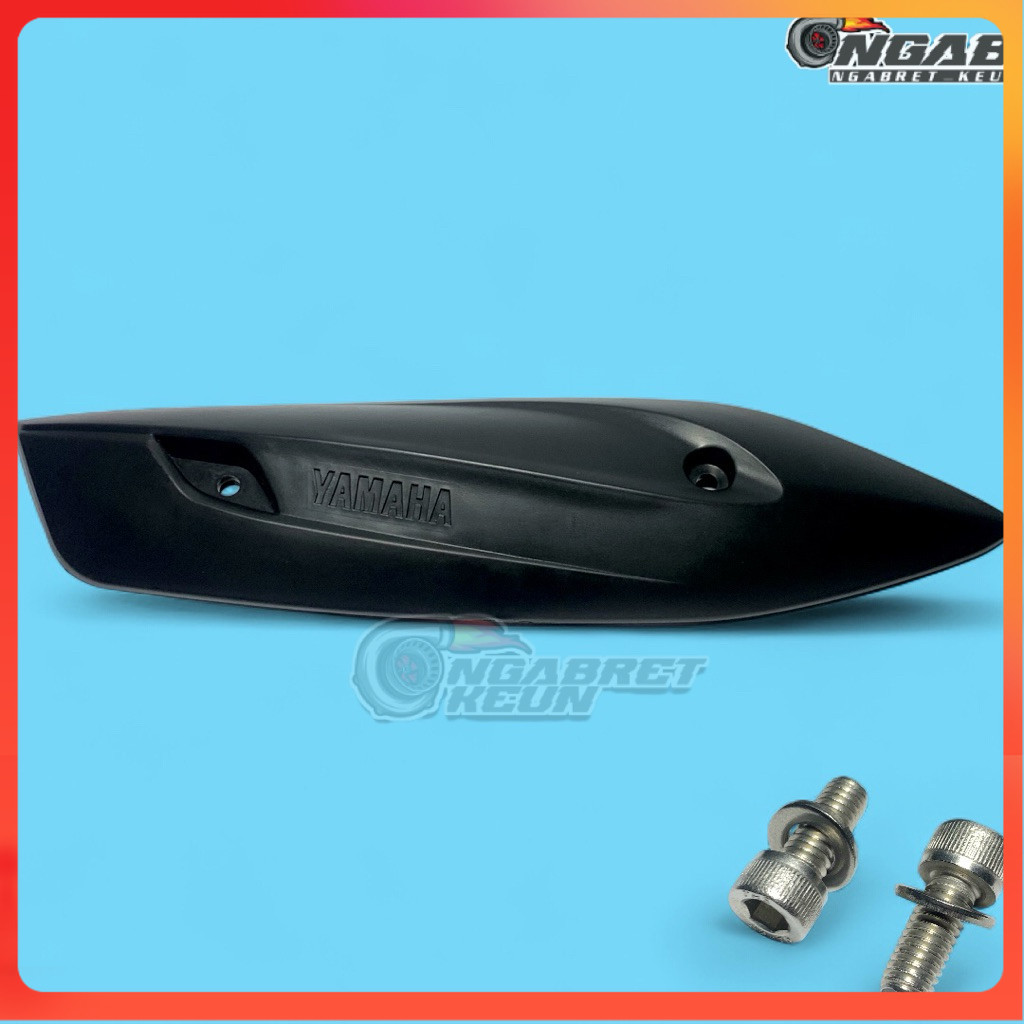 TUTUP COVER TAMENG KNALPOT SET BAUT STAINLESS MIO J PNP NMAX OLD MIO GT FINO 115 125 MIO SOUL GT ggs
