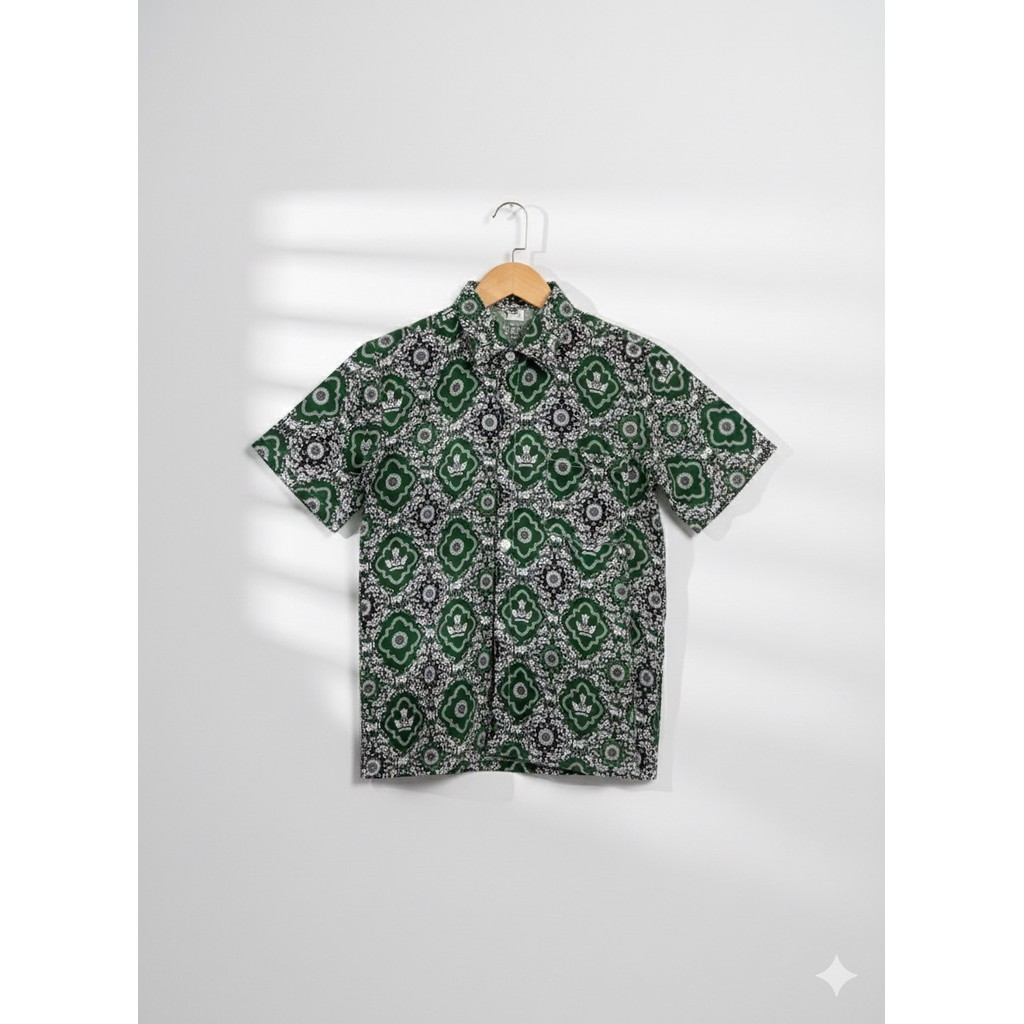 Kameja Batik MI Tunas Hijau /Batik SD negeri / Batik Sekolah
