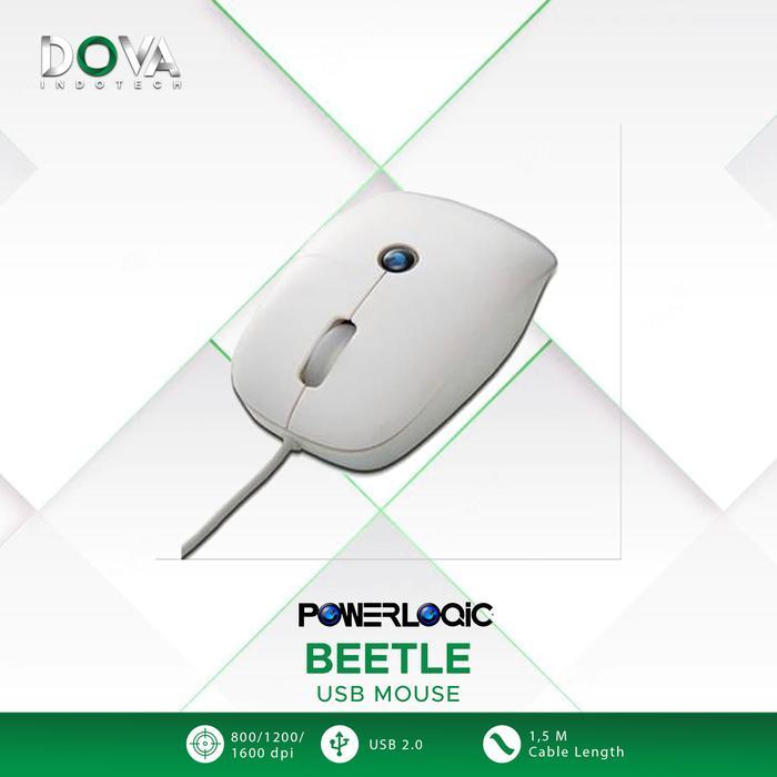 Mouse Powerlogic Beetle USB