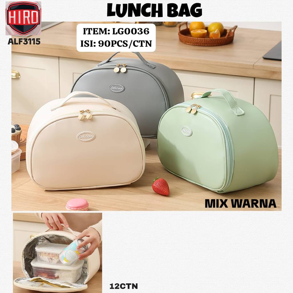 Tas Makan / Lunch Bag / Tempat bekal Aesthetic Mix Warna